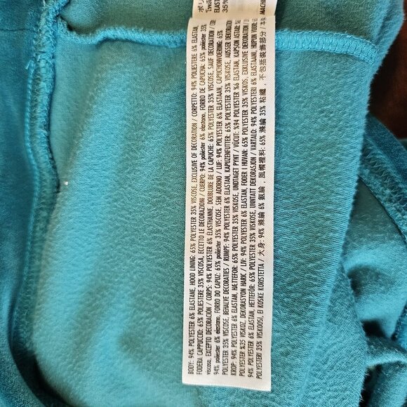 Disney Little Mermaid TROUBLES INTO BUBBLES Drop Shoulder Hooded Sweatshirt 1X - Picture 8 of 12